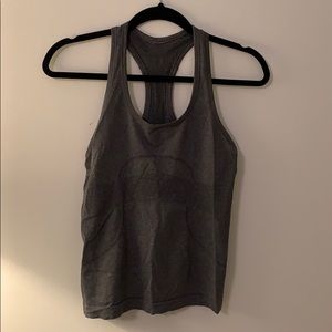 Lululemon grey racerback tank